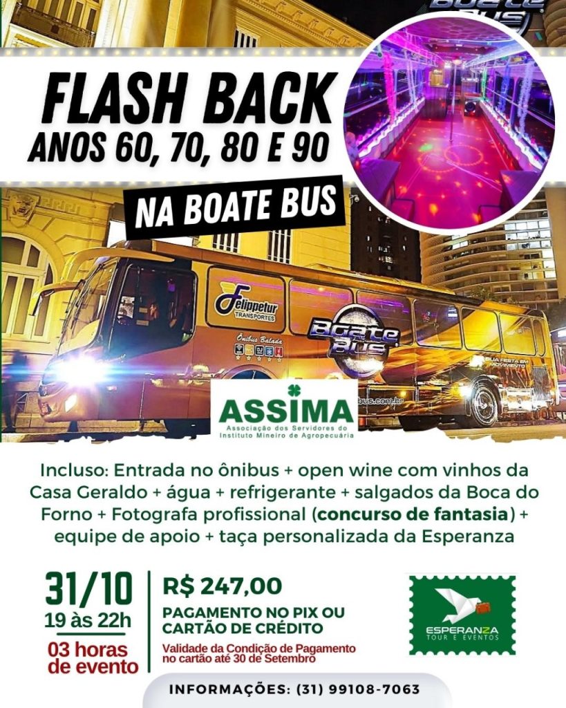 FLASHBACK NA BOATEBUS – ANOS 60, 70, 80, 90