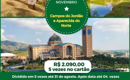 Ribercon - VIAGEM CAMPOS DO JORDÃO E APARECIDA DO NORTE